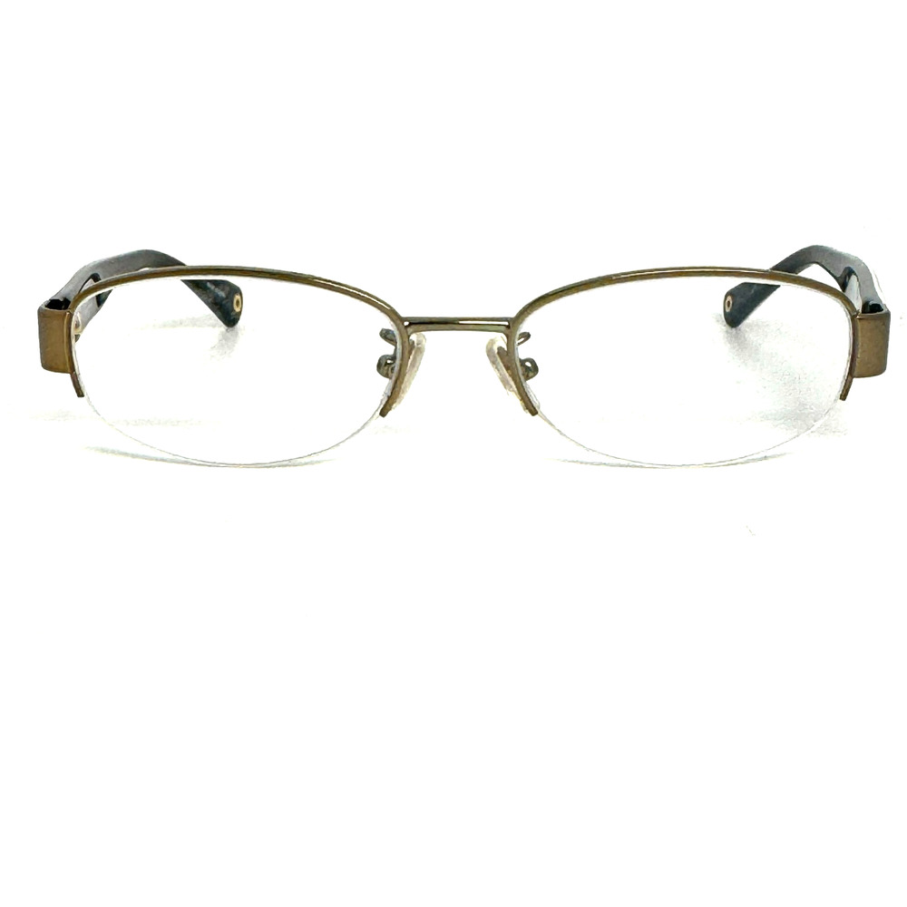 COACH New York “BETSY” HC5030 9002 Brown Half Eyeglasses Frame 52-17-135 H17317